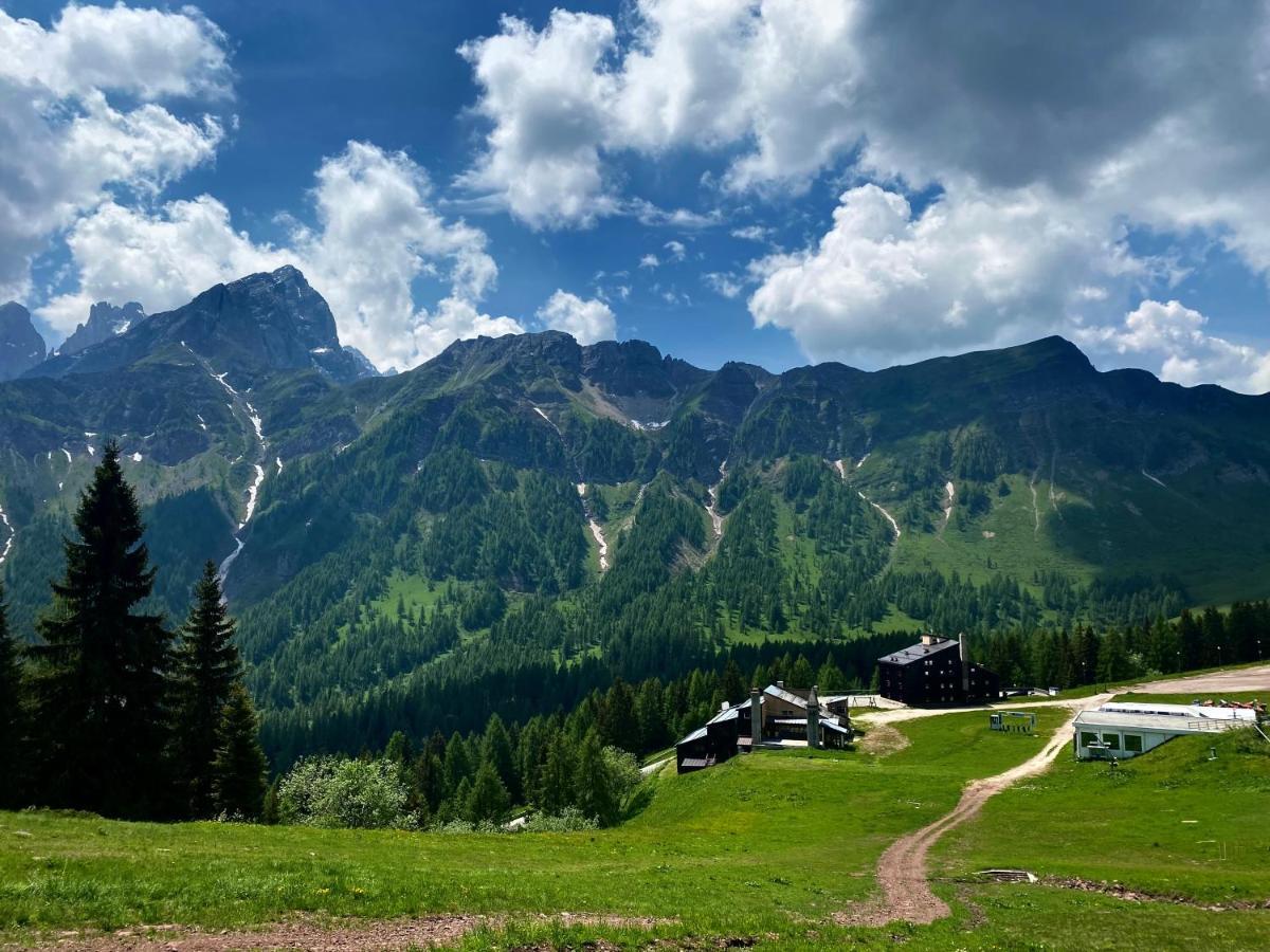 Il Covo Dello Sciatore Daire Falcade Dış mekan fotoğraf